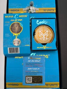 muha meds x cookies 2g disposable