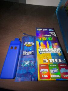 Crybaby Trios 3 in 1 3G Disposable crybaby trios 3 in 1 3g disposable