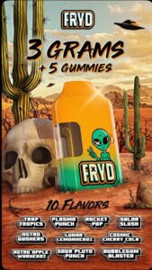 Fryd 3G Disposable With 5 Gummies fryd 3g disposable with 5 gummies
