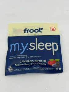 Froot My Sleep Gummies 100MG froot my sleep gummies 100mg