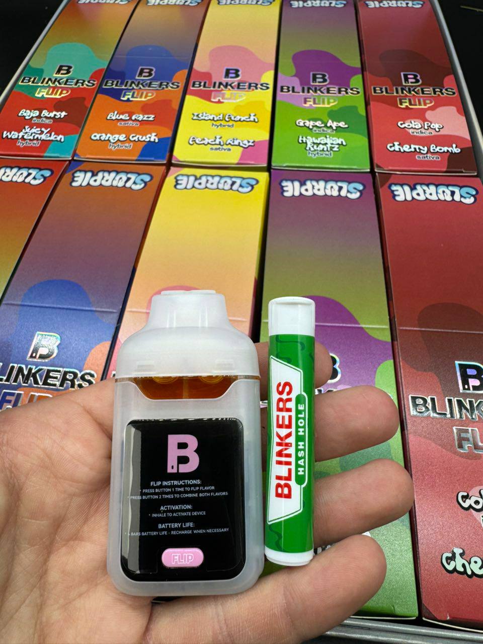 blinkers flip dual chamber 2g disposable new blinkers flip 2g disposable