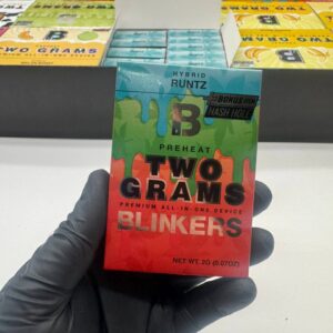blinkers 2g disposable with hash hole