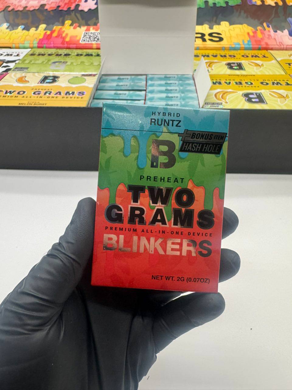 blinkers 2g disposable with hash hole blinkers 2g disposable with hash hole