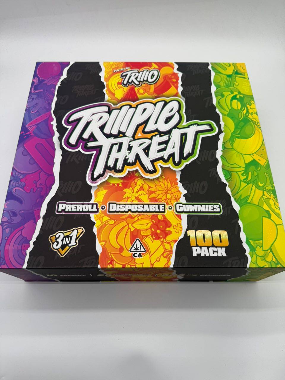 triiiple threat 3 in 1 2g disposable triiiple threat 3 in 1 2g disposable