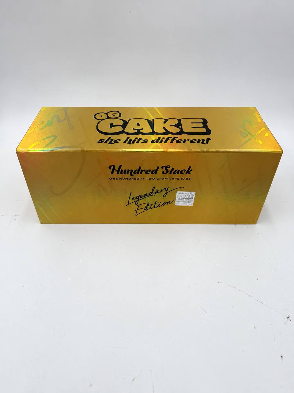 og cake 2g disposable legendary edition og cake 2g disposable legendary edition