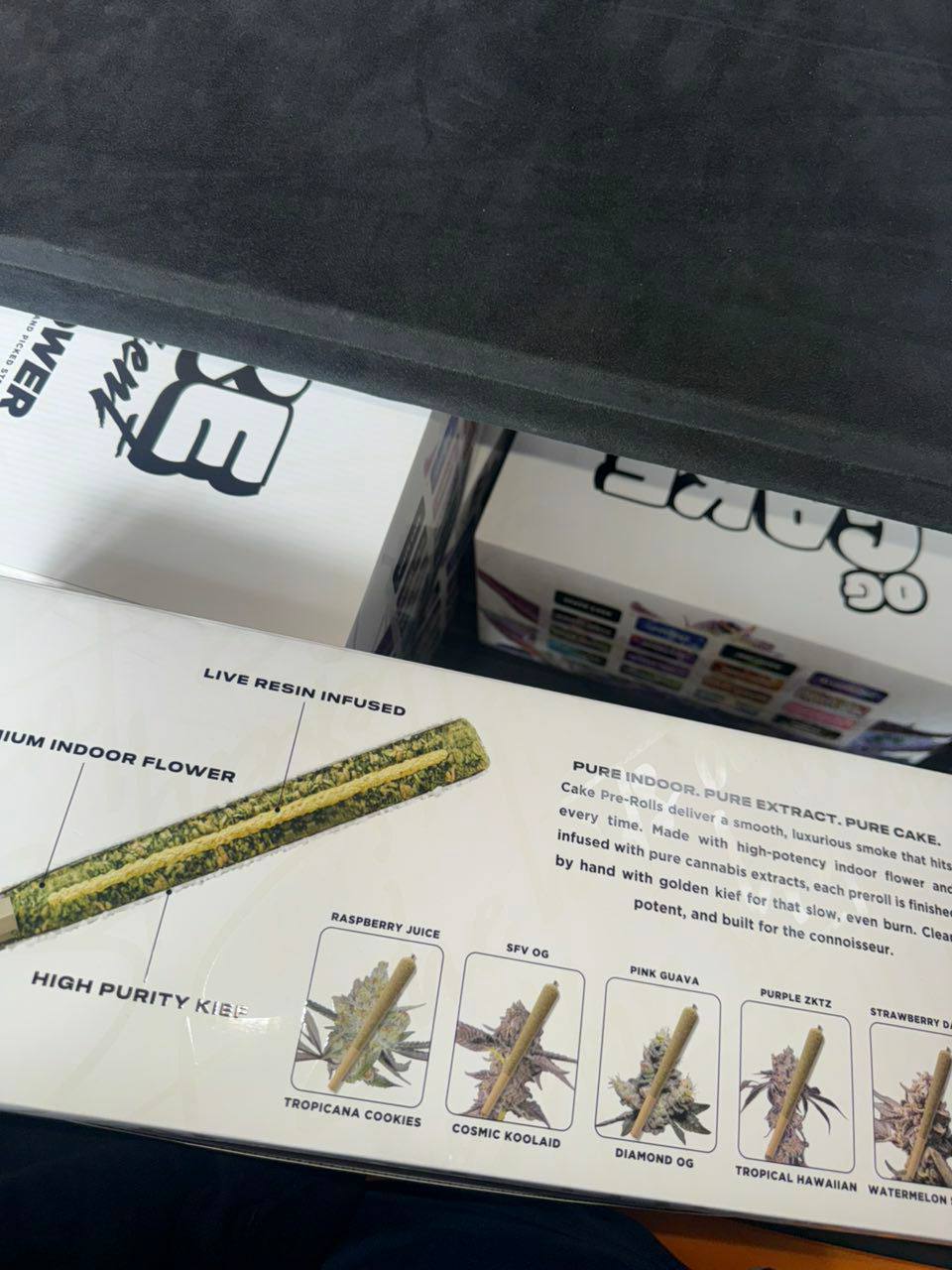 og cake pre rolls og cake pre rolls