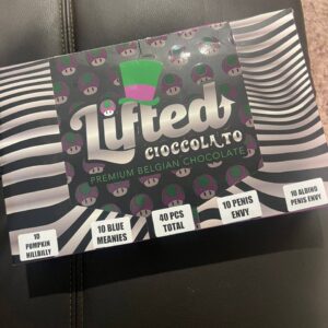 lifted chocolate bars